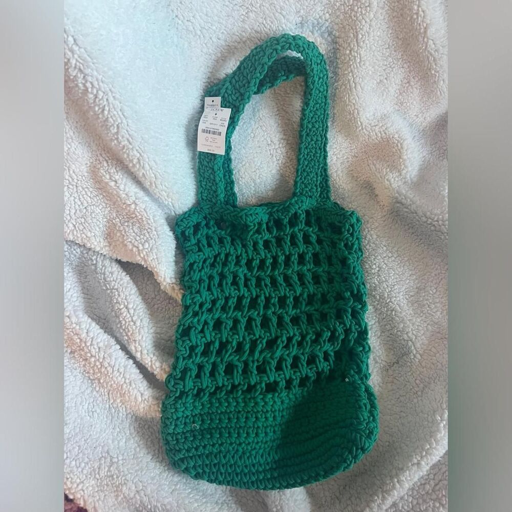 J. Crew Women's Green Tote Bag